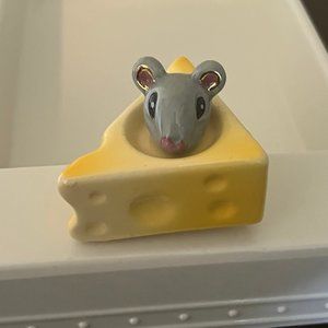 Nora Fleming Cheese Please Mouse & Cheese Mini